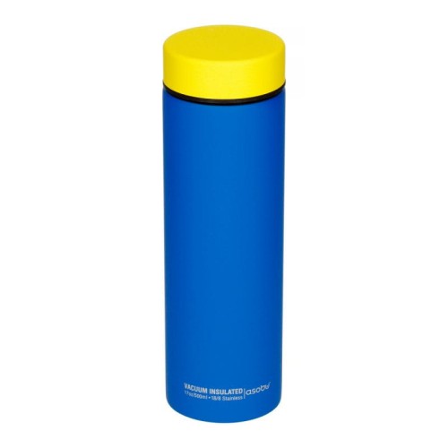 Asobu Le Baton Niebieski  Żółty butelka termiczna 500 ml (1).jpg