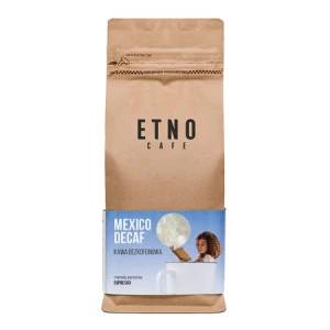 Etno Cafe Meksyk Decaf kawa ziarnista bezkofeinowa Espresso 250g